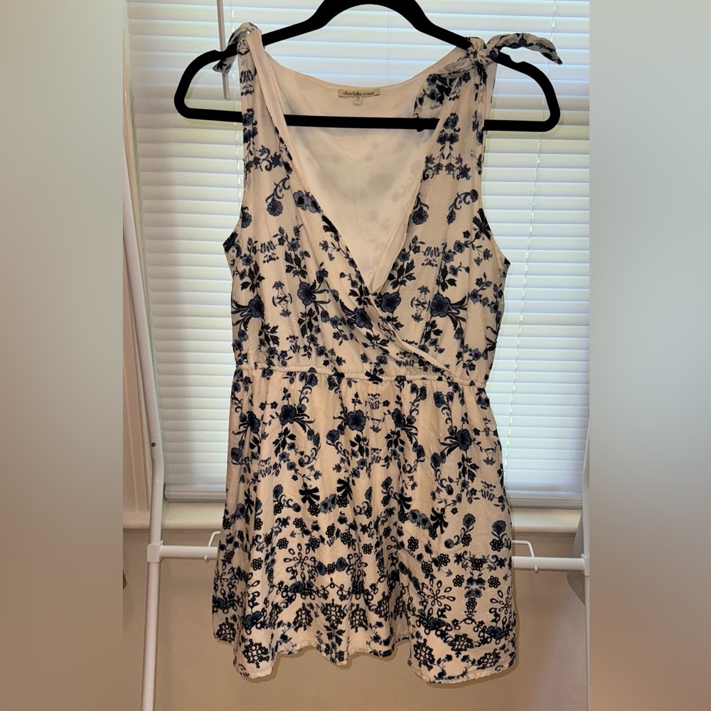 Charlotte Russe Dress Tie Shoulders